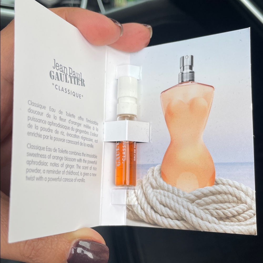 Jean Paul Gaultier Classique Eau de Toilette travel spray sampler
